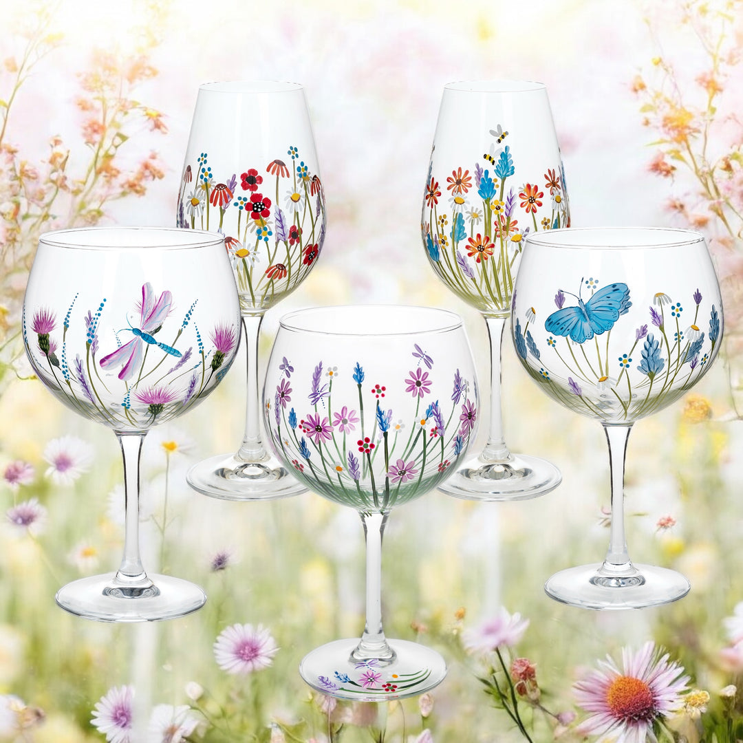 Libellule d’Été drink glass