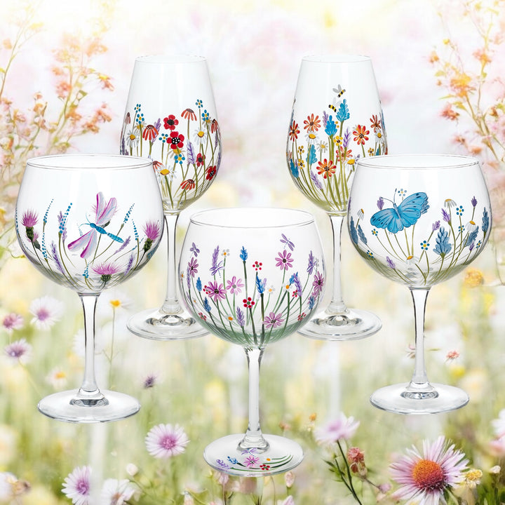 Libellule d’Été drink glass