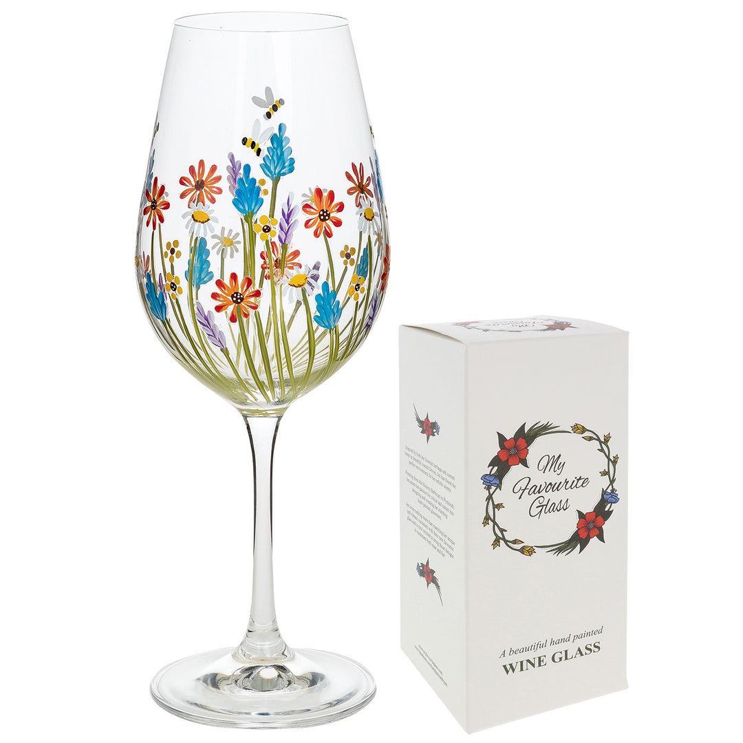Jardin d’Été vin glass