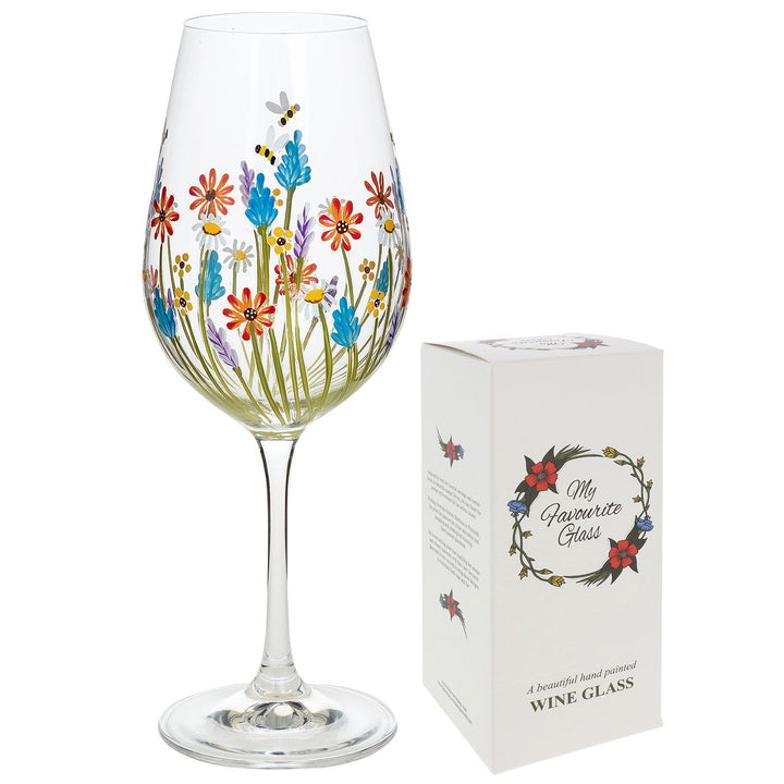 Jardin d’Été vin glass