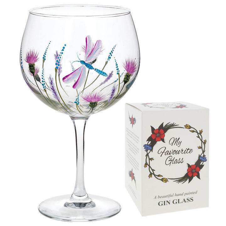 Libellule d’Été drink glass