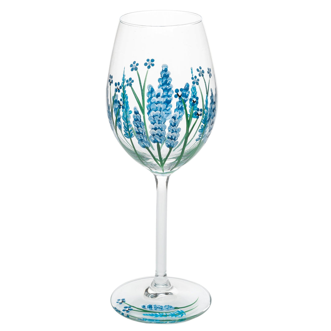 Bleu royal vin glass - Ellora