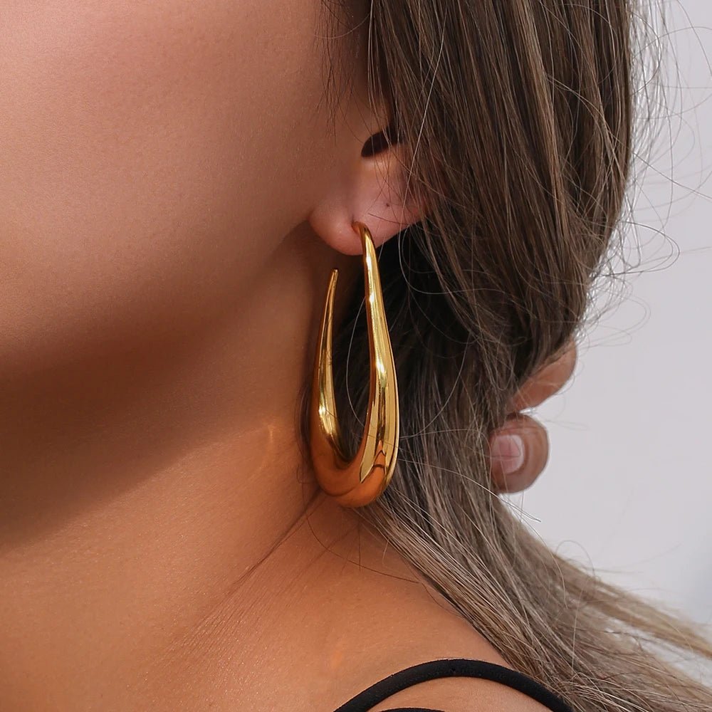 Celine chunky hoops - Ellora