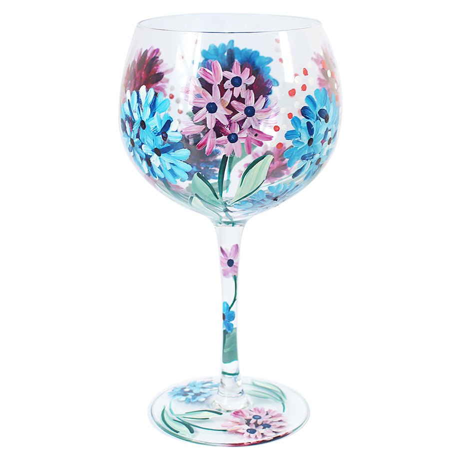 Élégance d’Hortensia drink glass - Ellora